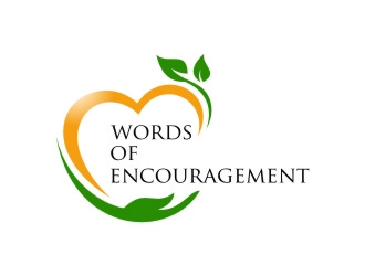 Words Of Encouragement  logo design by jetzu