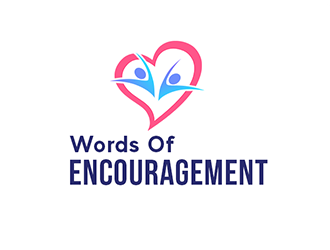 Words Of Encouragement  logo design by Optimus