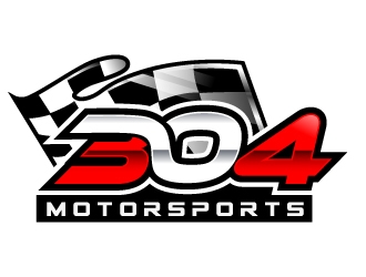 304 Motorsports logo design by Suvendu