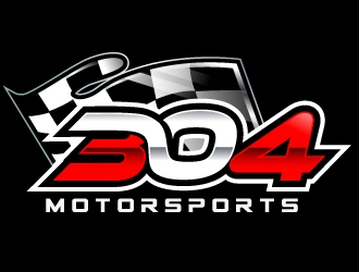 304 Motorsports logo design by Suvendu