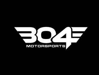 304 Motorsports logo design by Rossee