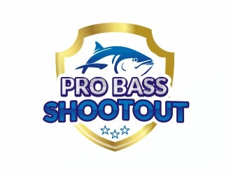 Pro Bass Shootout logo design by Ulid