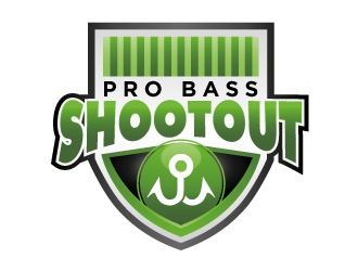 Pro Bass Shootout logo design by Frenic