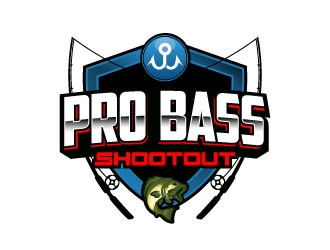 Pro Bass Shootout logo design by daywalker