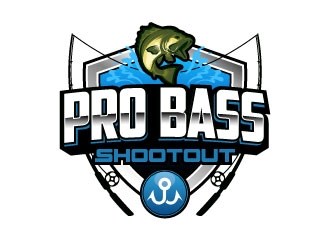 Pro Bass Shootout logo design by daywalker