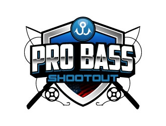 Pro Bass Shootout logo design by daywalker