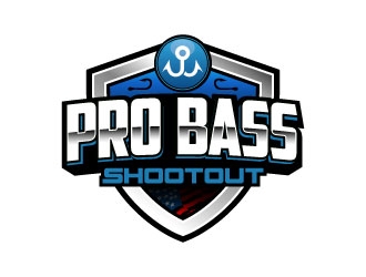 Pro Bass Shootout logo design by daywalker