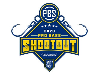 Pro Bass Shootout logo design by Danny19