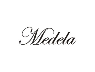 Medela logo design by logitec