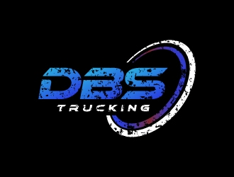 DBS Trucking logo design by BeezlyDesigns
