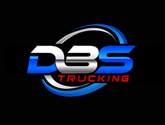 DBS Trucking logo design by 3Dlogos