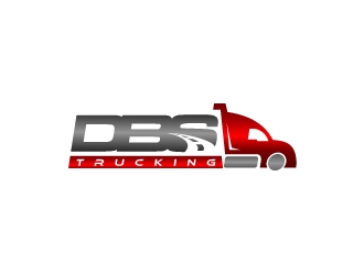 DBS Trucking logo design by fortunato
