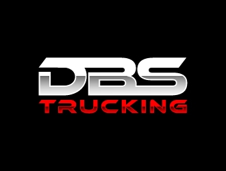 DBS Trucking logo design by mewlana