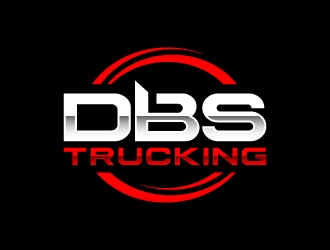 DBS Trucking logo design by mewlana
