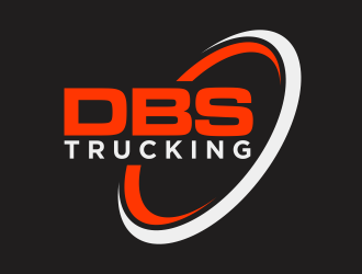 DBS Trucking logo design by santrie