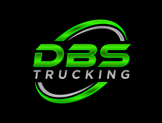 DBS Trucking logo design by santrie