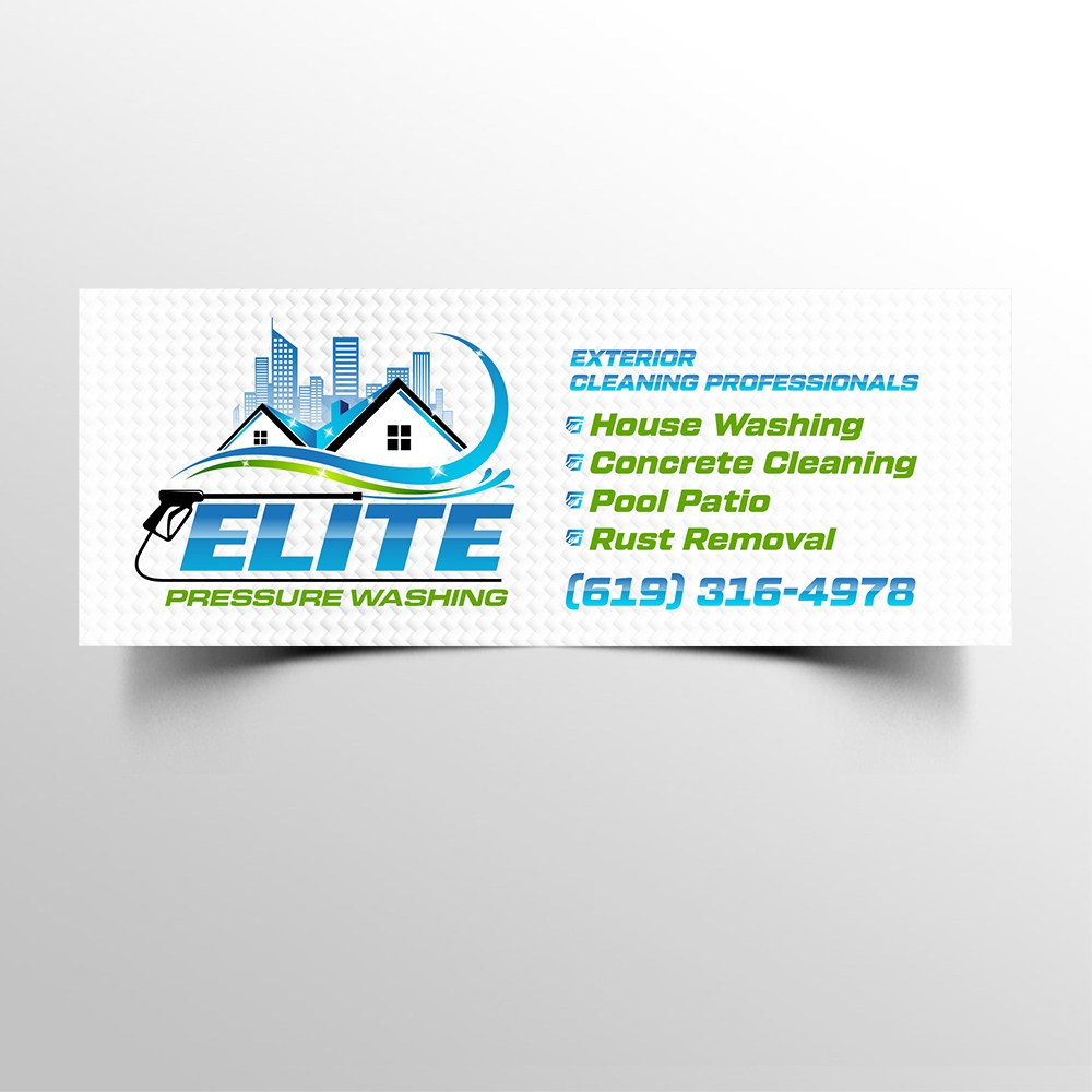 Elite Pressure Washing logo design by KHAI