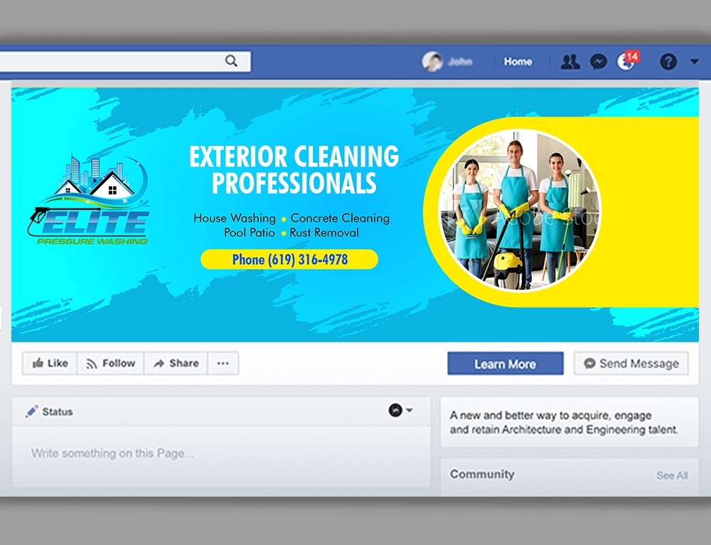 Elite Pressure Washing logo design by adwebicon