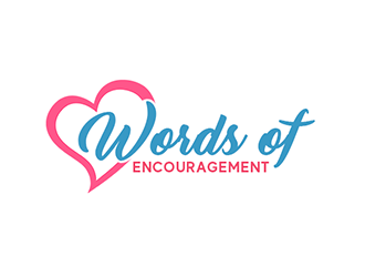 Words Of Encouragement  logo design by Optimus