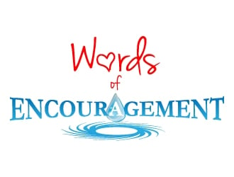 Words Of Encouragement  logo design by MUSANG