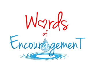 Words Of Encouragement  logo design by MUSANG