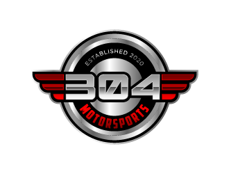 304 Motorsports logo design by torresace