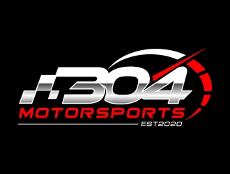 304 Motorsports logo design by jaize