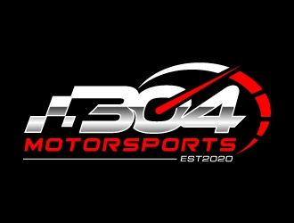 304 Motorsports logo design by jaize