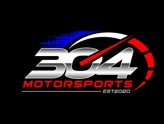 304 Motorsports logo design by jaize