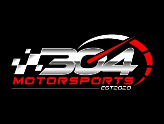 304 Motorsports logo design by jaize