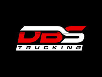 DBS Trucking logo design by alby