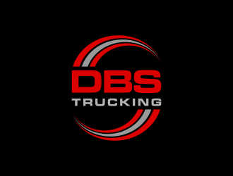DBS Trucking logo design by menanagan