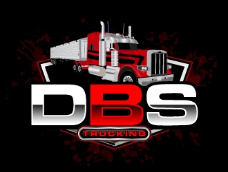 DBS Trucking logo design by AamirKhan