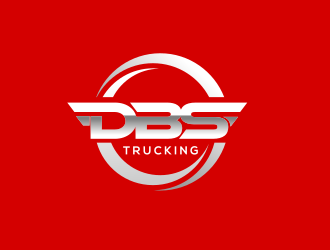 DBS Trucking logo design by Rossee