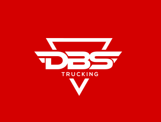 DBS Trucking logo design by Rossee
