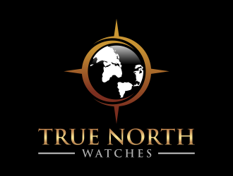 Logo will be a compass/ Company name True North Watches logo design by p0peye