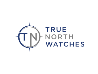 Logo will be a compass/ Company name True North Watches logo design by bricton