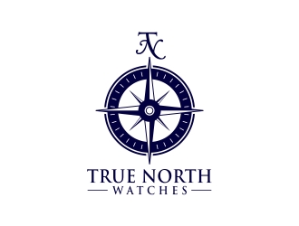 Logo will be a compass/ Company name True North Watches logo design by rokenrol