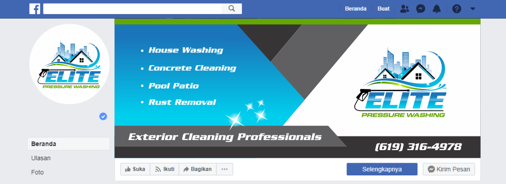 Elite Pressure Washing logo design by onix