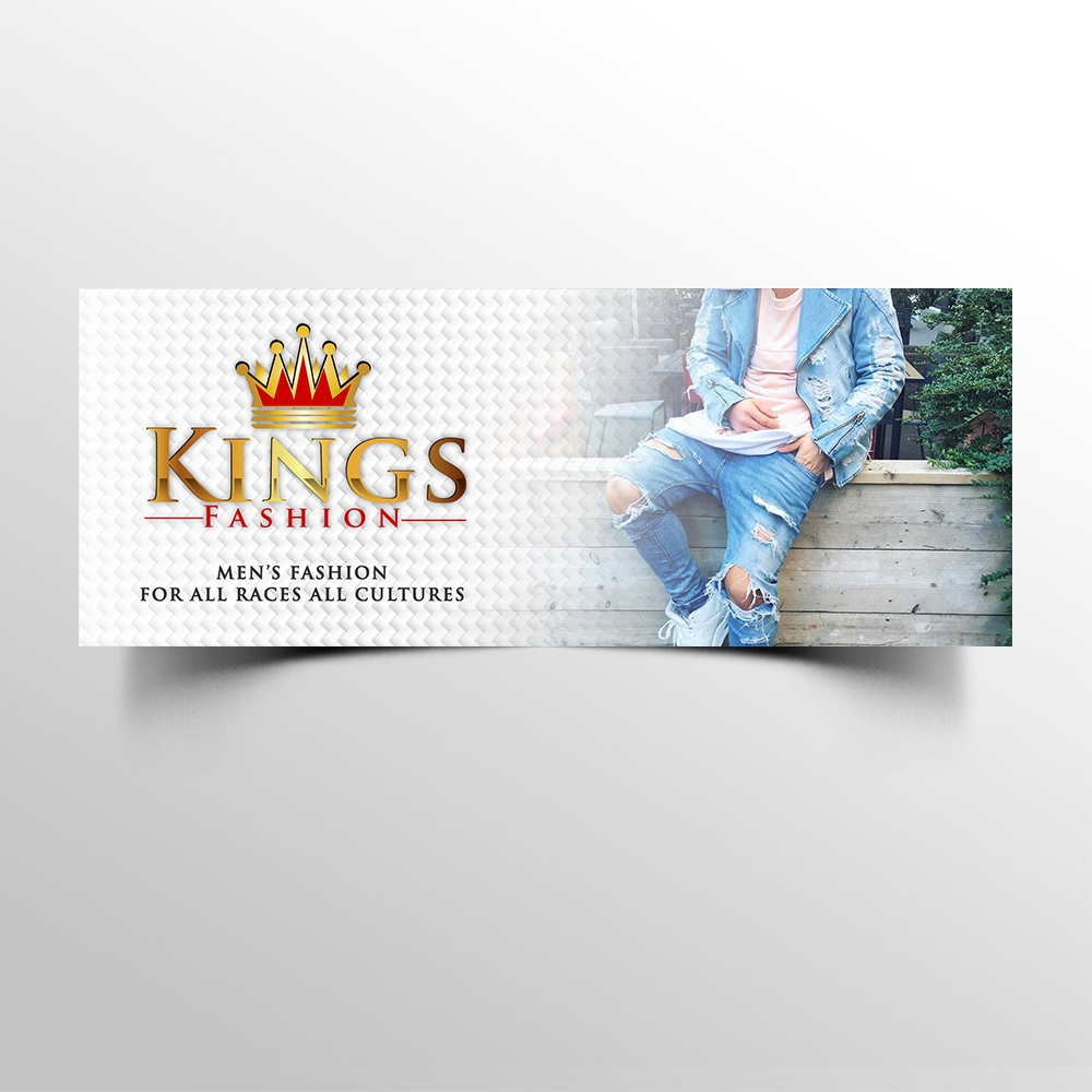 Kings Fashion  logo design by KHAI