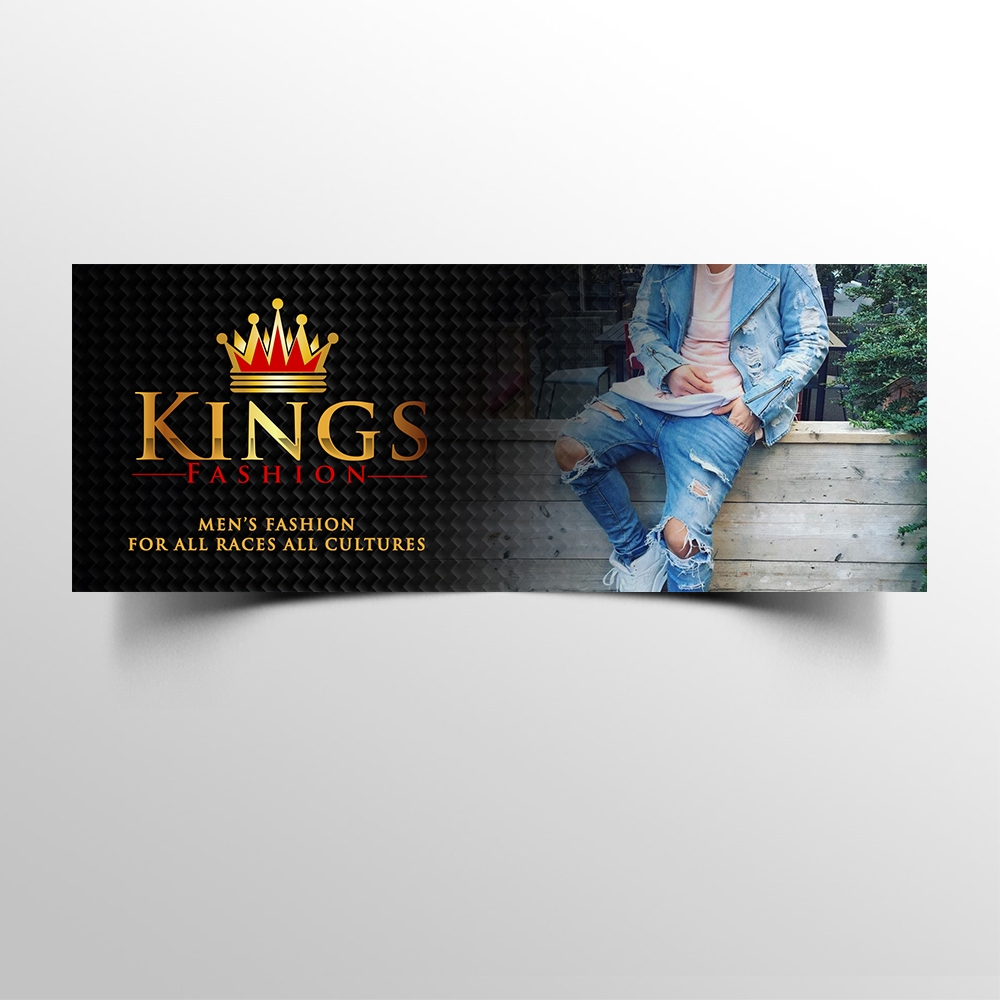 Kings Fashion  logo design by KHAI