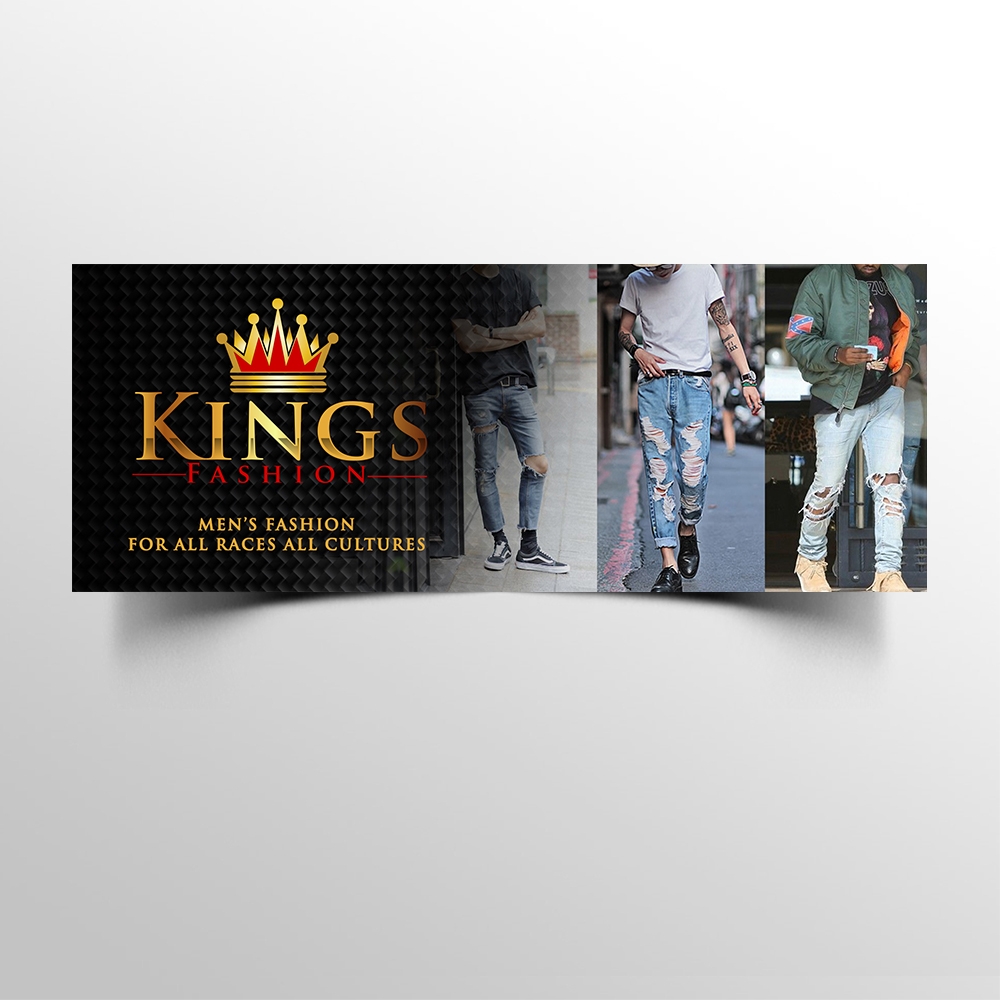 Kings Fashion  logo design by KHAI