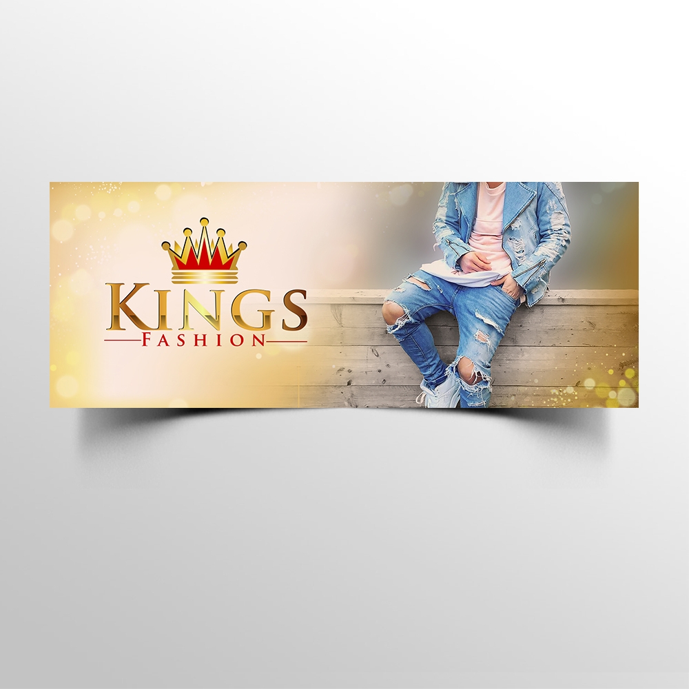 Kings Fashion  logo design by KHAI