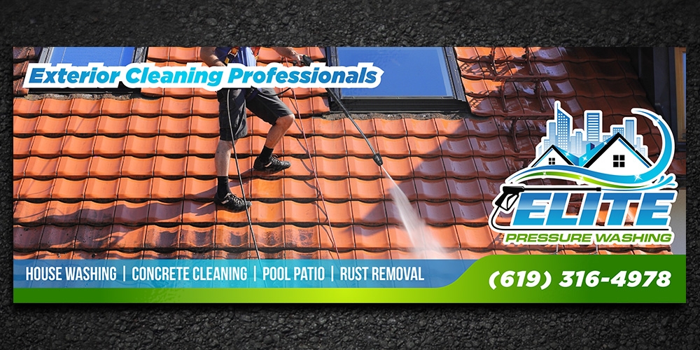 Elite Pressure Washing logo design by Gelotine