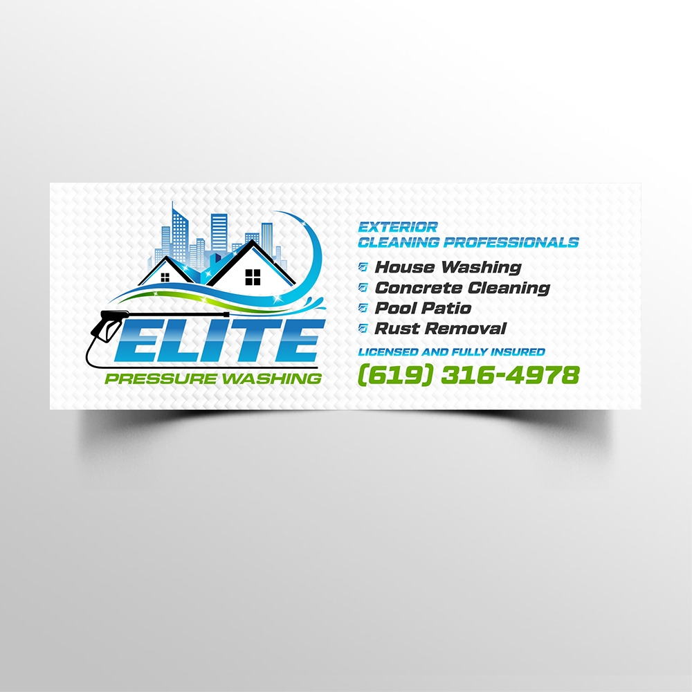 Elite Pressure Washing logo design by KHAI