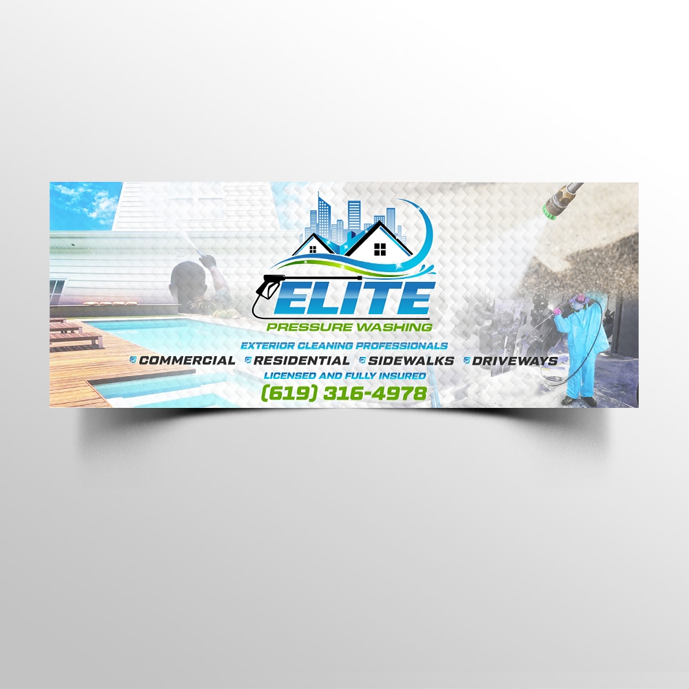 Elite Pressure Washing logo design by KHAI