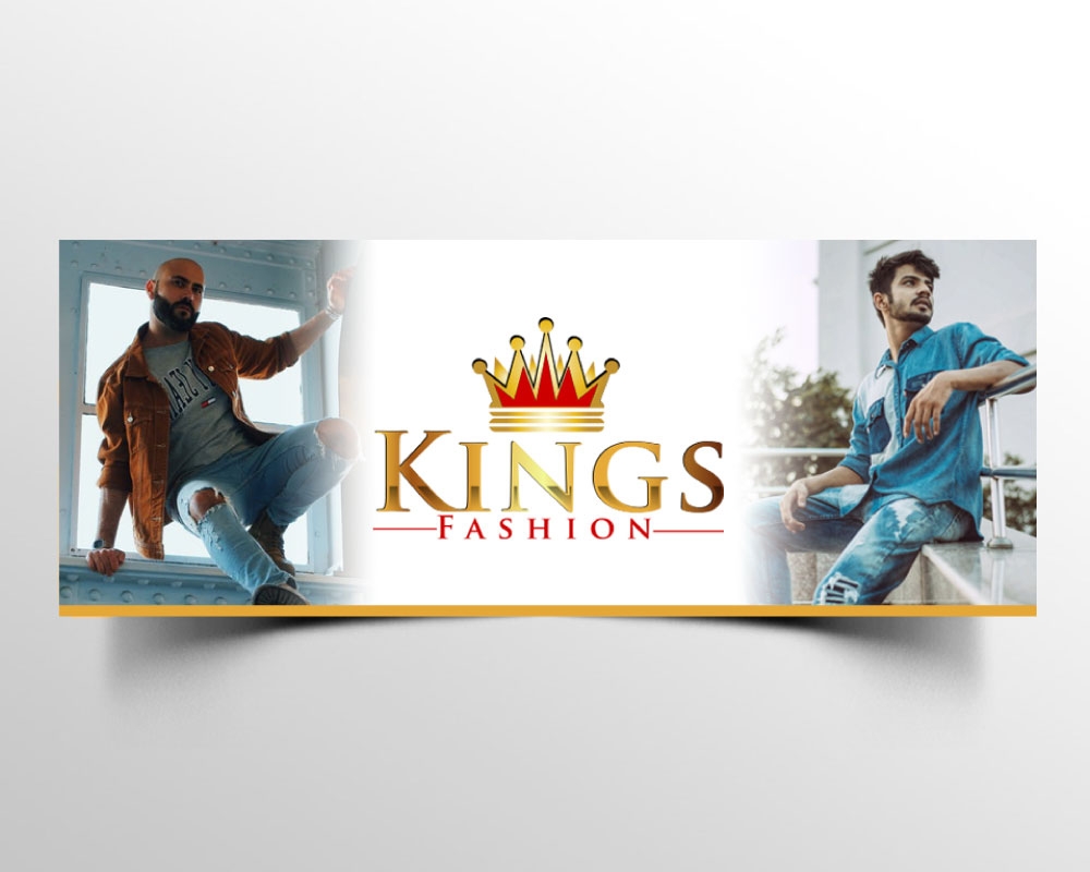 Kings Fashion  logo design by Boomstudioz