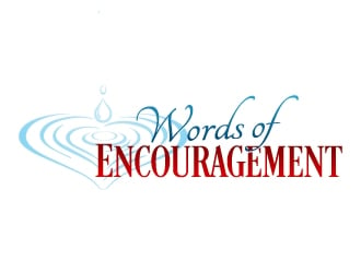 Words Of Encouragement  logo design by jaize