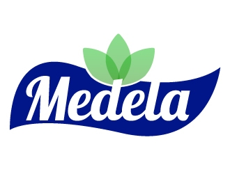 Medela logo design by AamirKhan