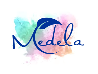 Medela logo design by serprimero